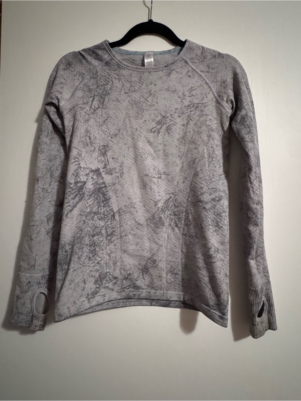 Ivivva Light Heather Gray Marbled Crewneck Sweatshirt